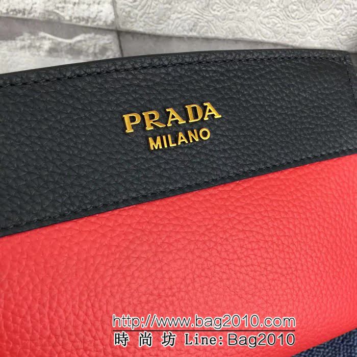 普拉達PRADA原單 新款 prada esplanade bag 1BH043 原廠義大利荔枝紋牛皮單肩斜挎包 PHY1412